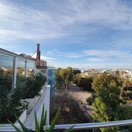 Citycenter Penthouse Mini Private Pool With Hydromassage And Great Town View Atina Dış mekan fotoğraf